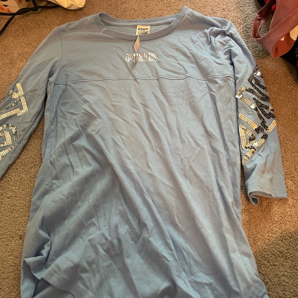 PINK sequence half sleeve xs shirt